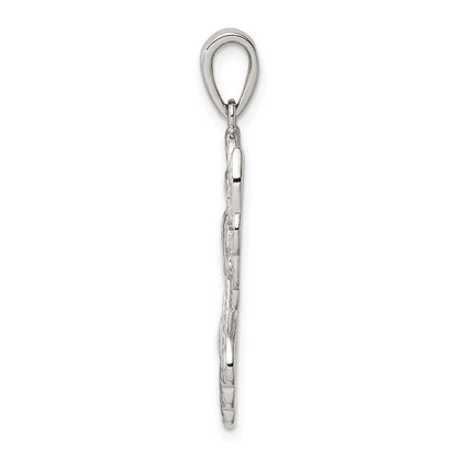 Sterlingsilber Diamant & Diamantiert Engel Anhänger