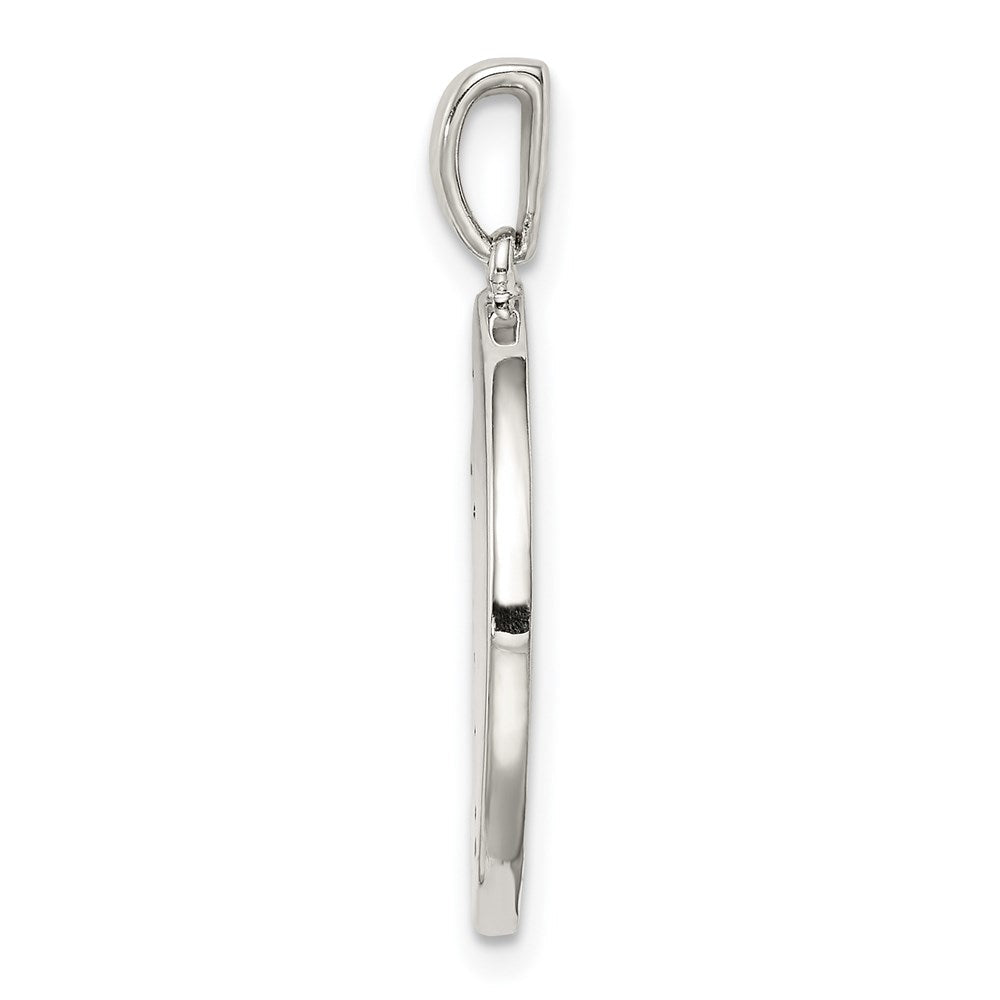 Sterlingsilber Rhodiniert & Zirkonia Taurus Tierkreis Anhänger