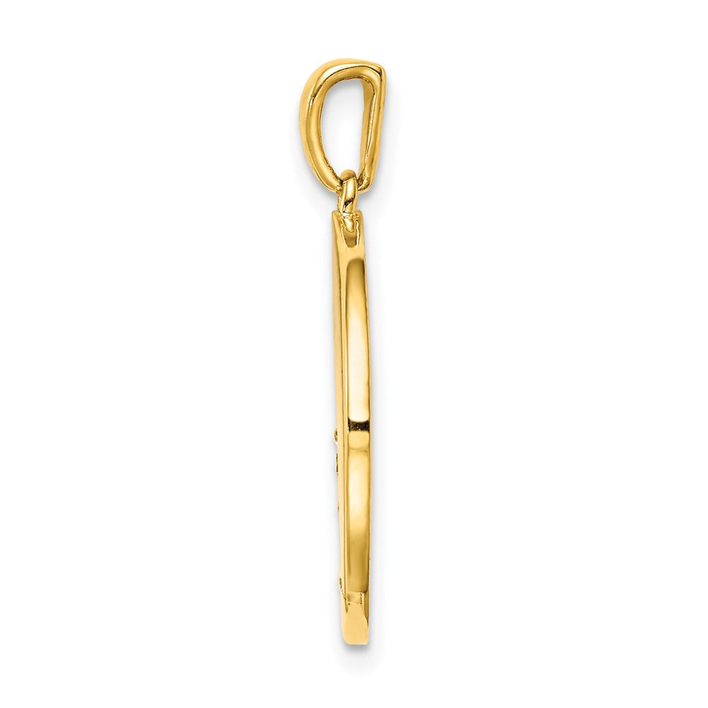 Ss/vergoldet Sterlingsilber Vergoldet & Zirkonia Taurus Tierkreis Anhänger