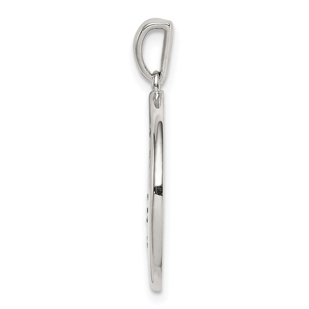 Sterlingsilber Rhodiniert & Zirkonia Scorpio Tierkreis Anhänger