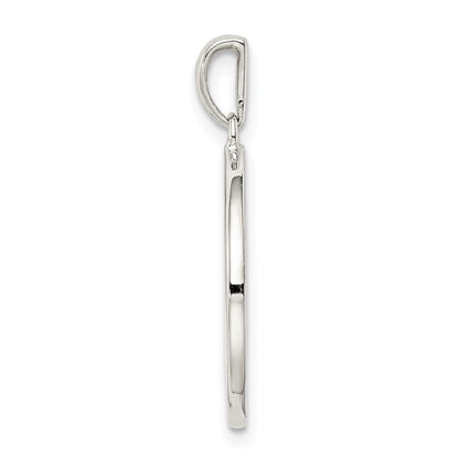 Sterlingsilber Rhodiniert & Zirkonia Pisces Tierkreis Anhänger