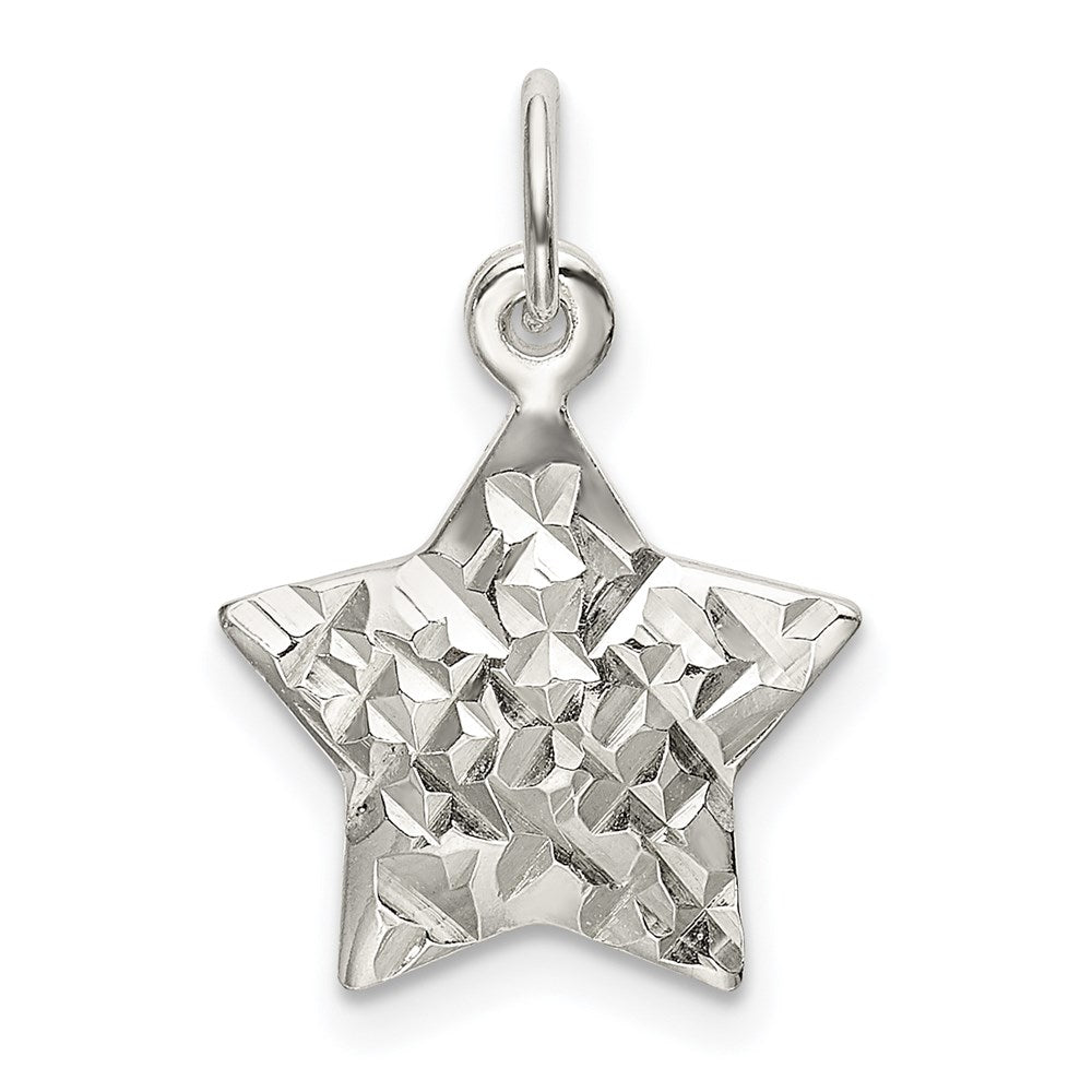 Sterlingsilber Stern Charm