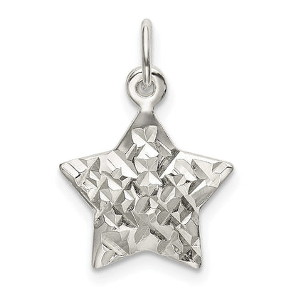 Sterlingsilber Stern Charm