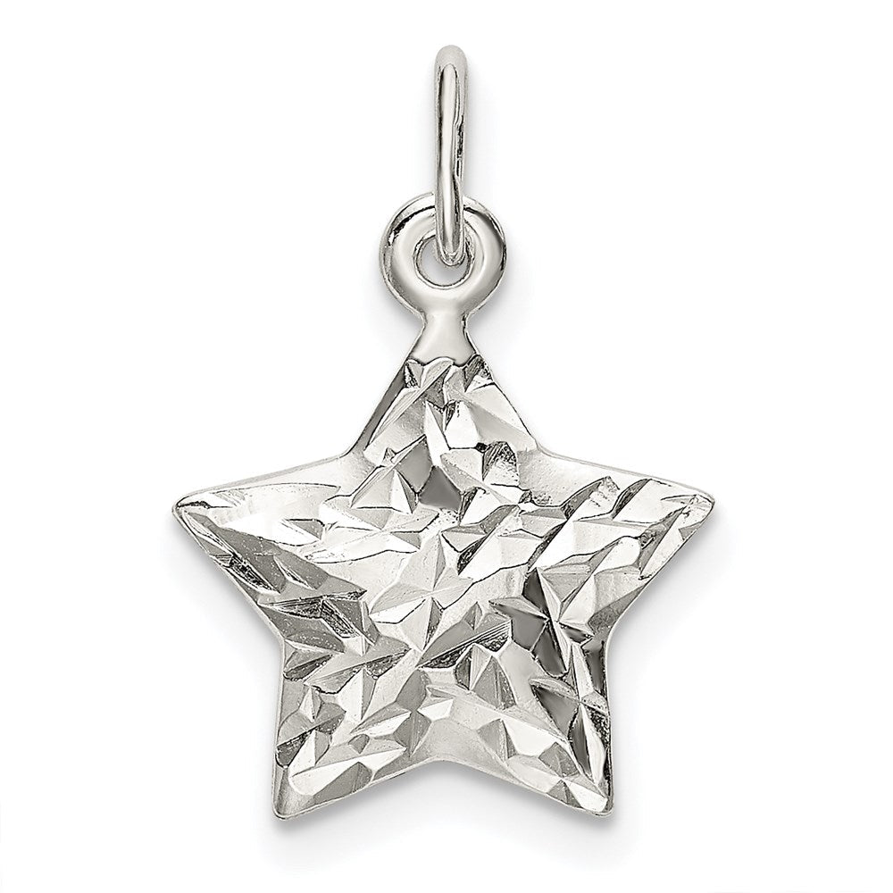 Sterlingsilber Stern Charm