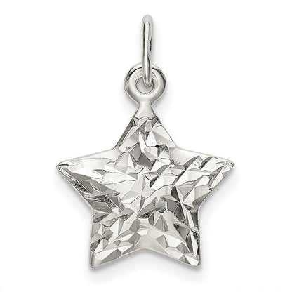 Sterlingsilber Stern Charm
