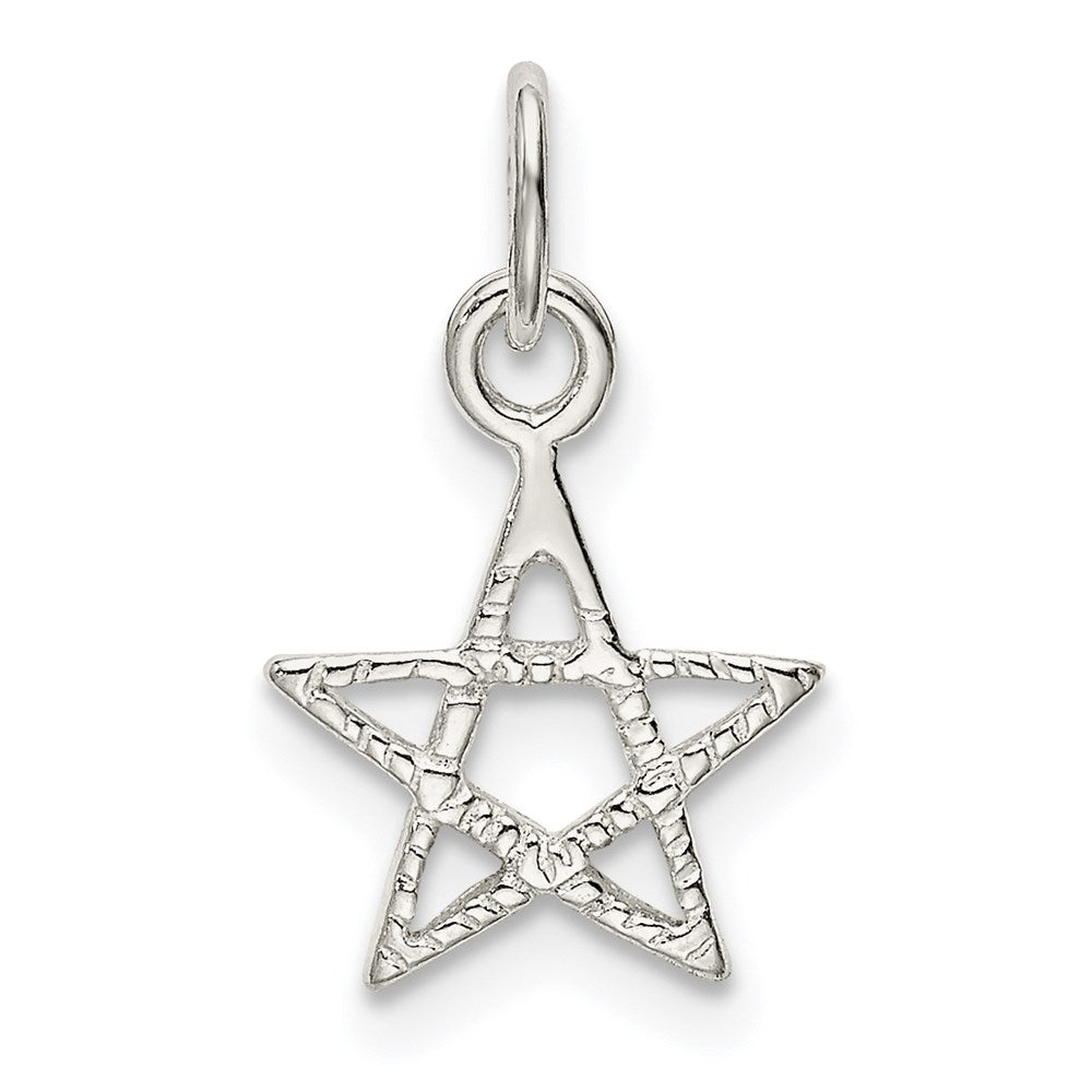 Sterlingsilber Stern Charm