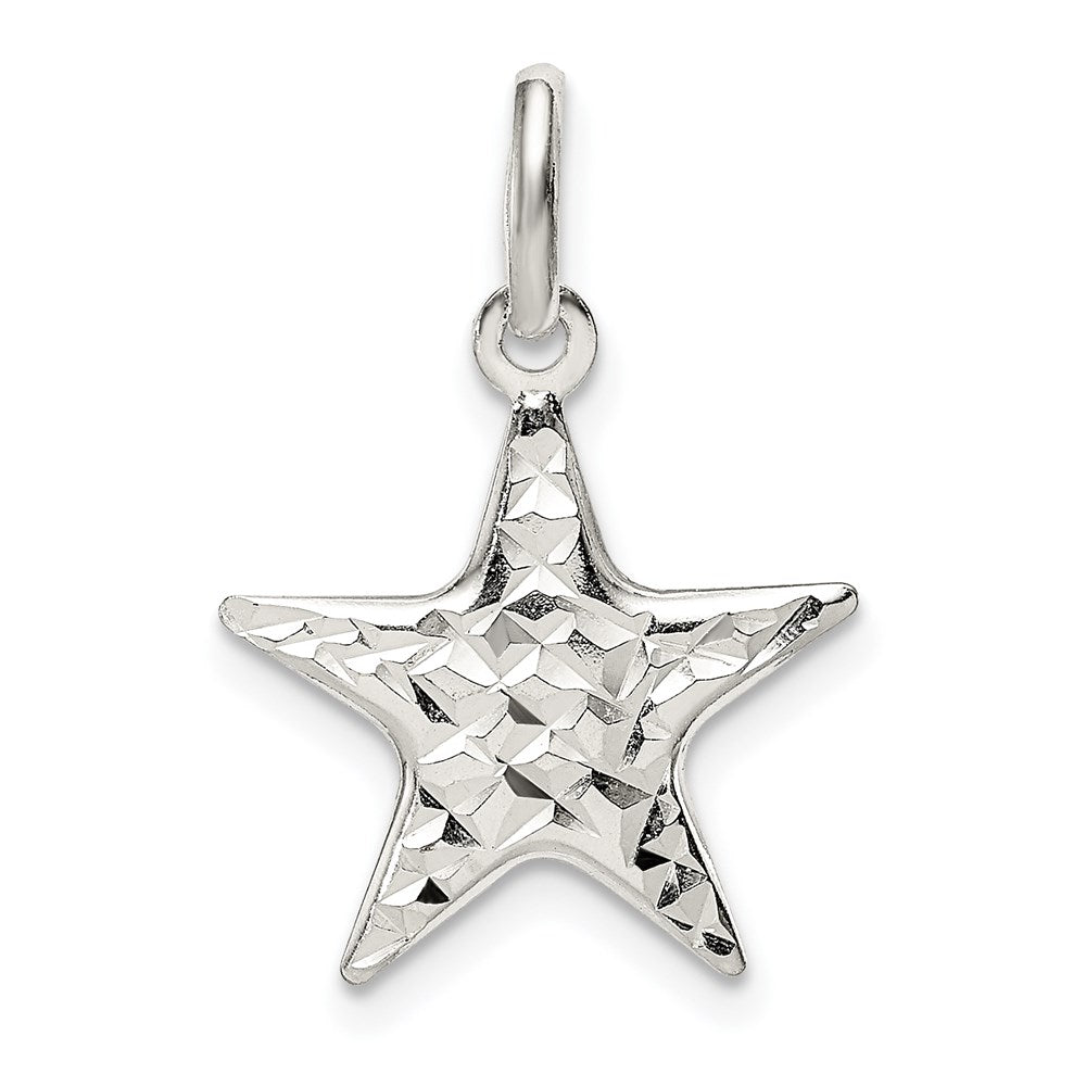 Sterlingsilber Stern Charm
