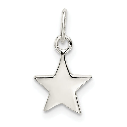 Sterlingsilber Stern Charm