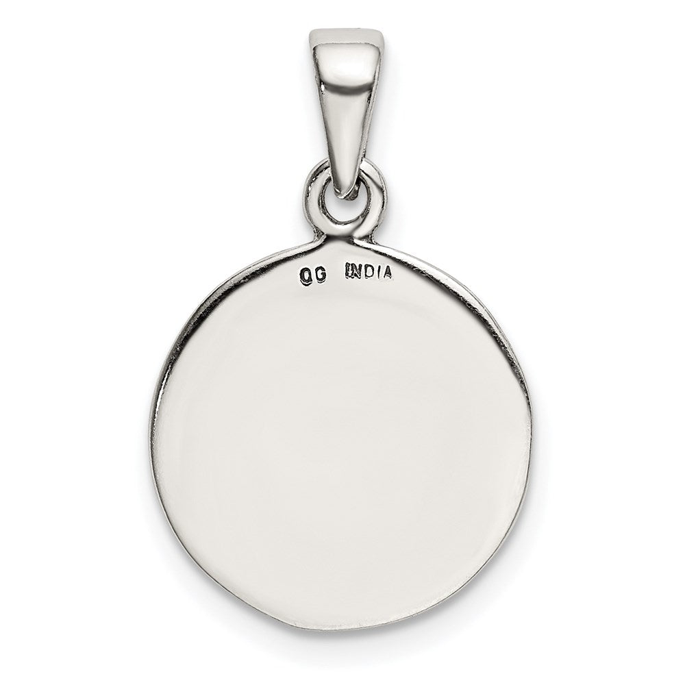 Sterlingsilber Liebe You To The Mond Antikisiert Stern und Anhänger