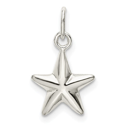 Sterlingsilber Stern Charm