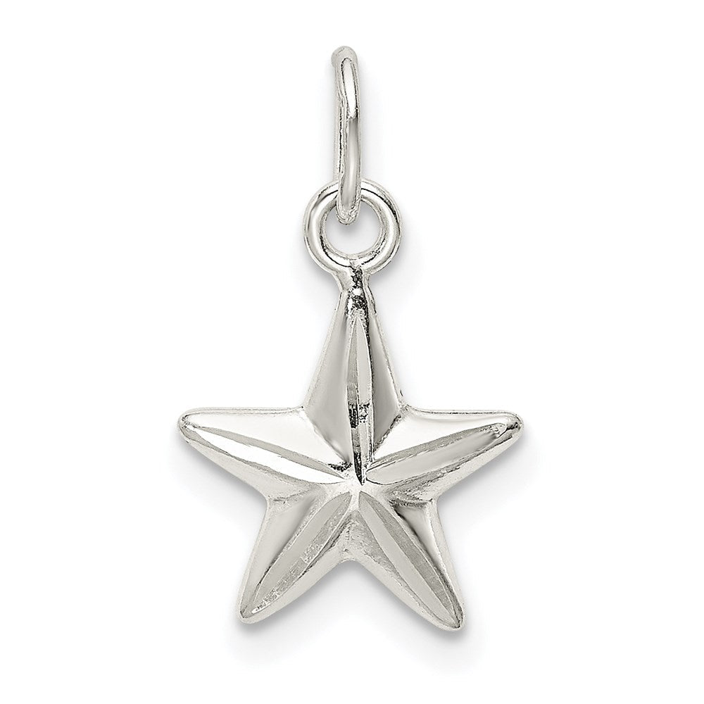 Sterlingsilber Stern Charm