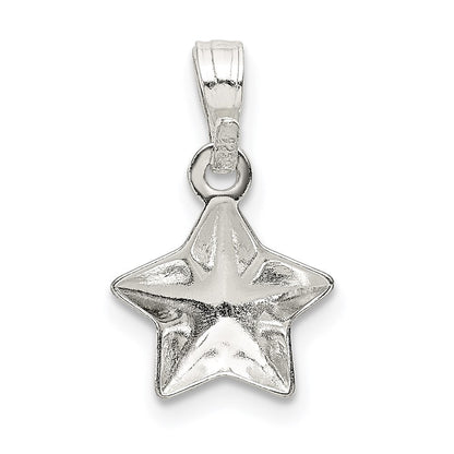 Sterlingsilber Stern Charm