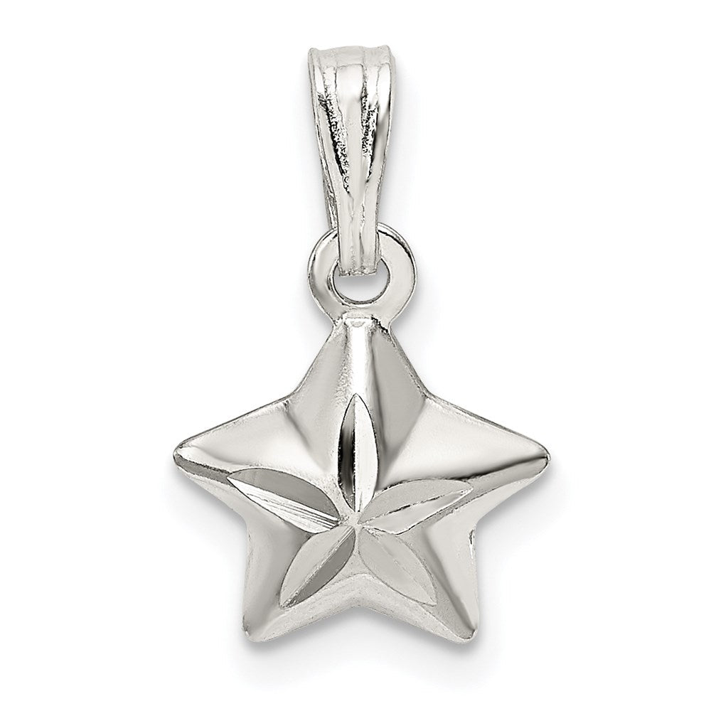 Sterlingsilber Stern Charm