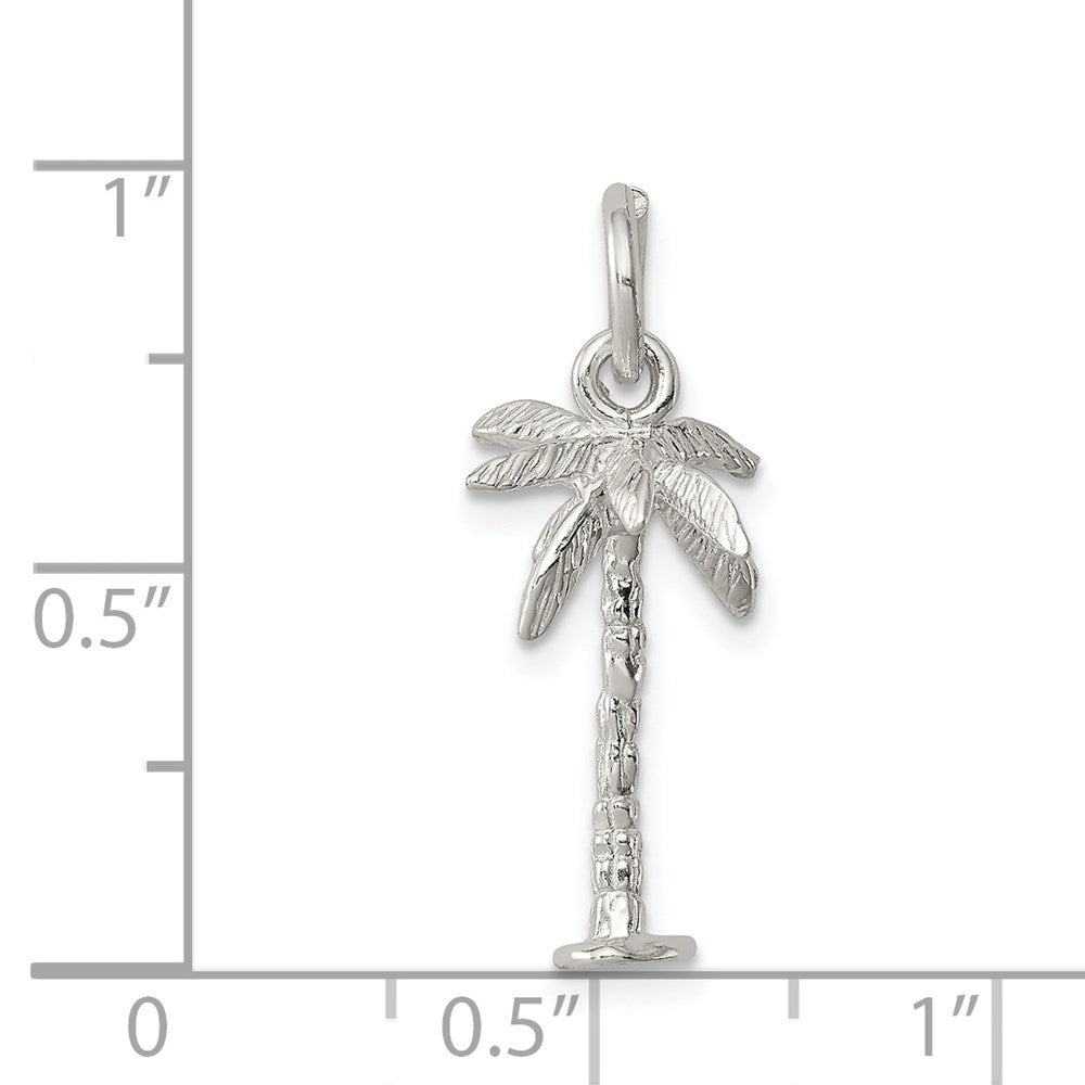 Sterlingsilber Palme Baum Charm