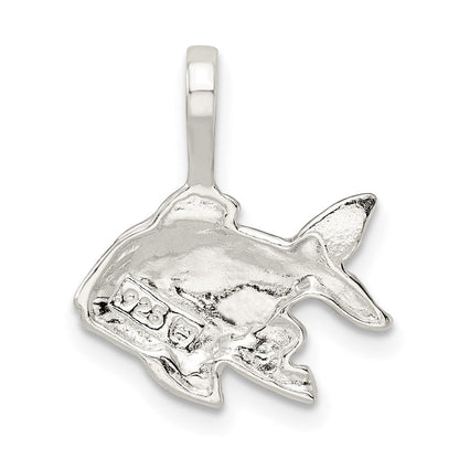 Sterlingsilber Fisch Charm