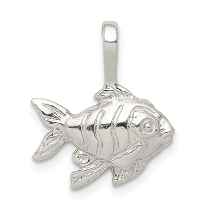 Sterlingsilber Fisch Charm