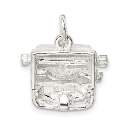 Sterlingsilber Typewriter Charm