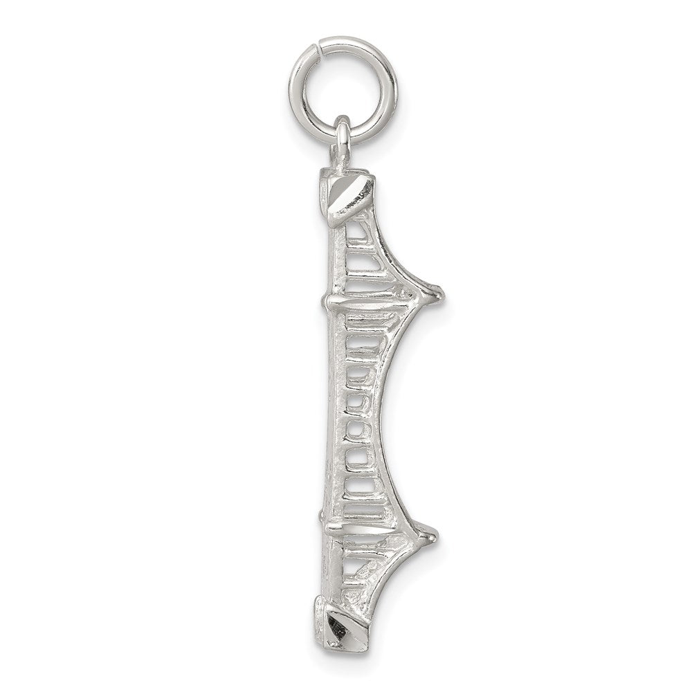 Sterlingsilber Golden Gate Bridge Charm
