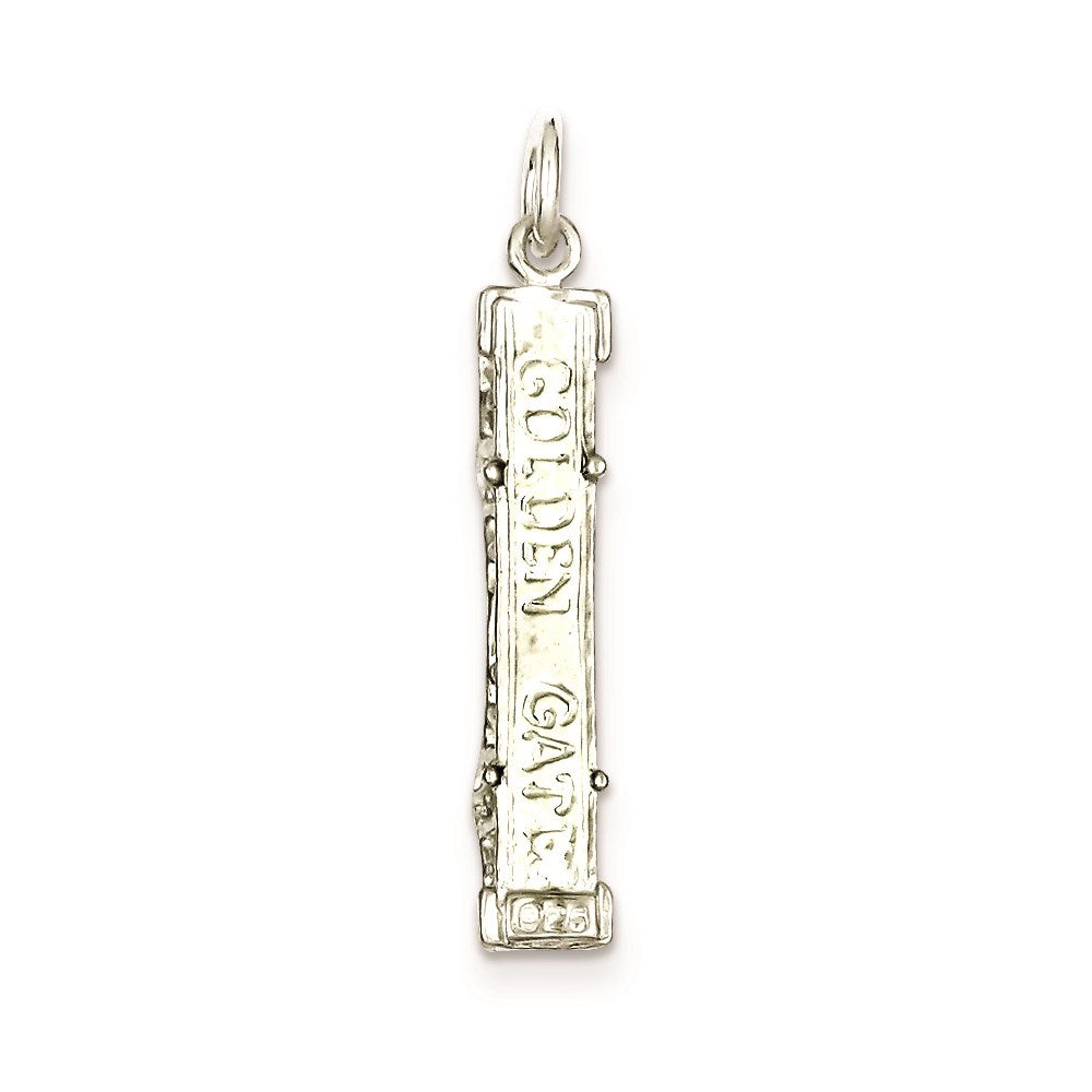 Sterlingsilber Golden Gate Bridge Charm