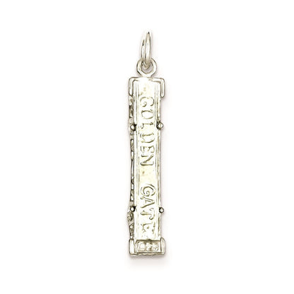 Sterlingsilber Golden Gate Bridge Charm