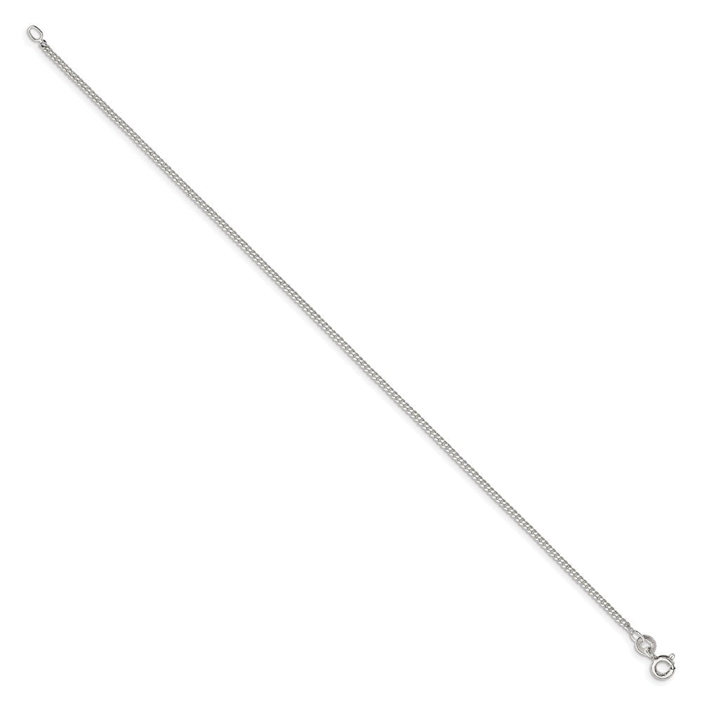 Sterlingsilber 1.5mm Panzer Gliederarmband