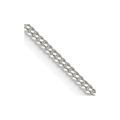 Sterlingsilber 1.5mm Panzer Halskette