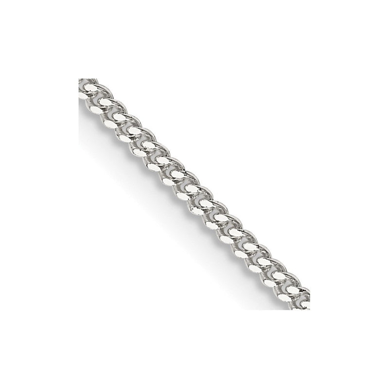 Sterlingsilber 1.5mm Panzer Halskette