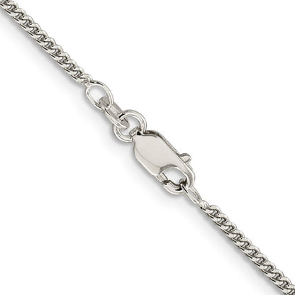 Sterlingsilber 1.75mm Panzer Halskette