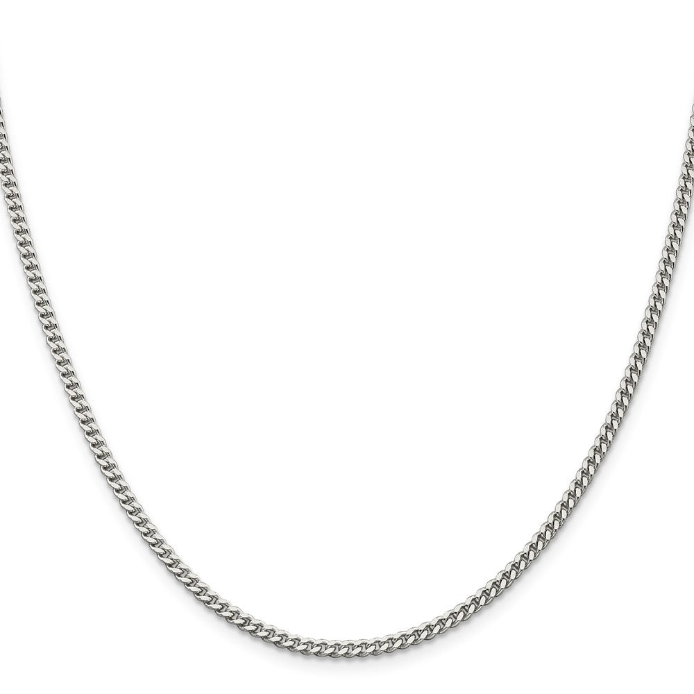 Sterlingsilber 3mm Panzer Halskette