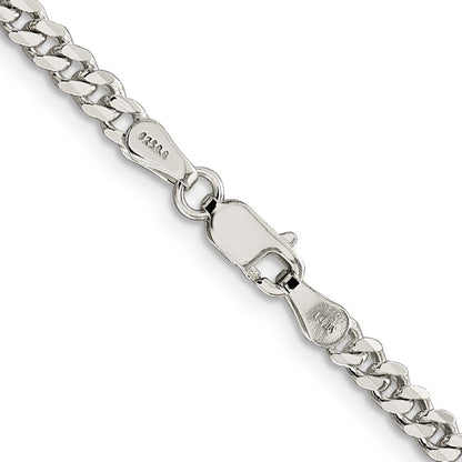 Sterlingsilber 3.5mm Panzer Halskette