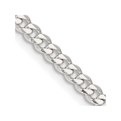 Sterlingsilber 3.5mm Panzer Halskette