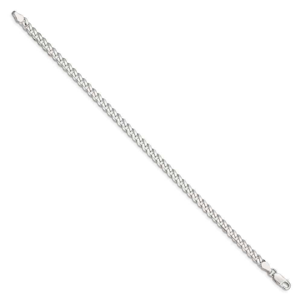 8 Zoll Sterlingsilber 4.5mm Panzer Gliederarmband