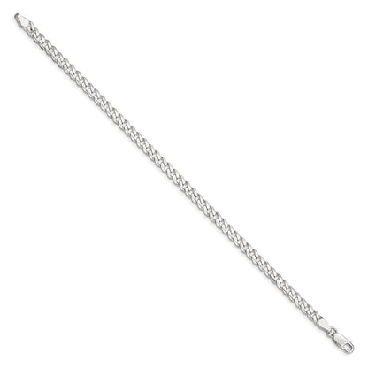 8 Zoll Sterlingsilber 4.5mm Panzer Gliederarmband