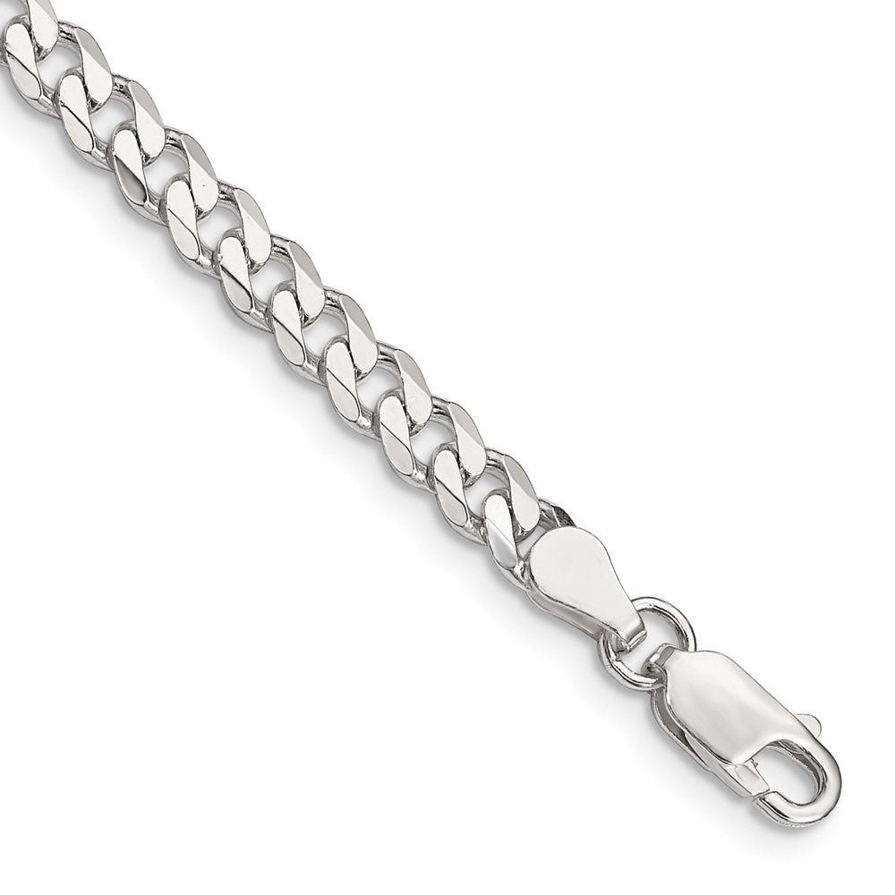 8 Zoll Sterlingsilber 4.5mm Panzer Gliederarmband