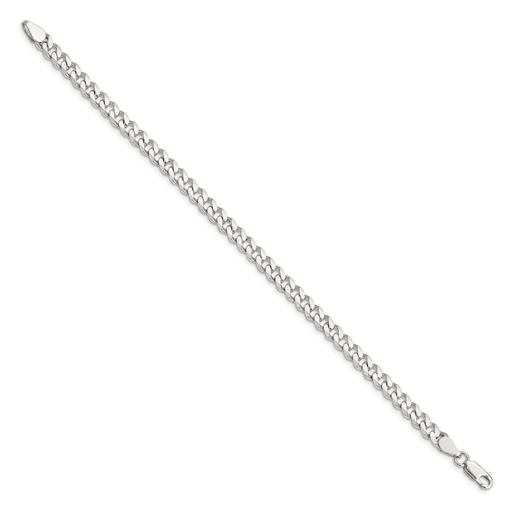 8 Zoll Sterlingsilber 5.7mm Panzer Gliederarmband