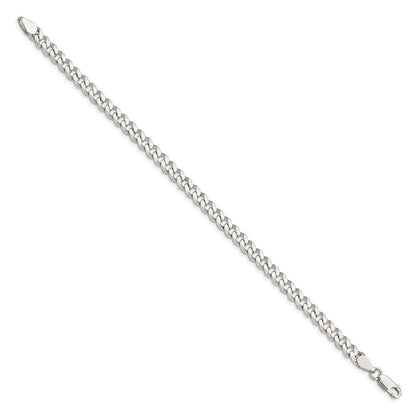 8 Zoll Sterlingsilber 5.7mm Panzer Gliederarmband