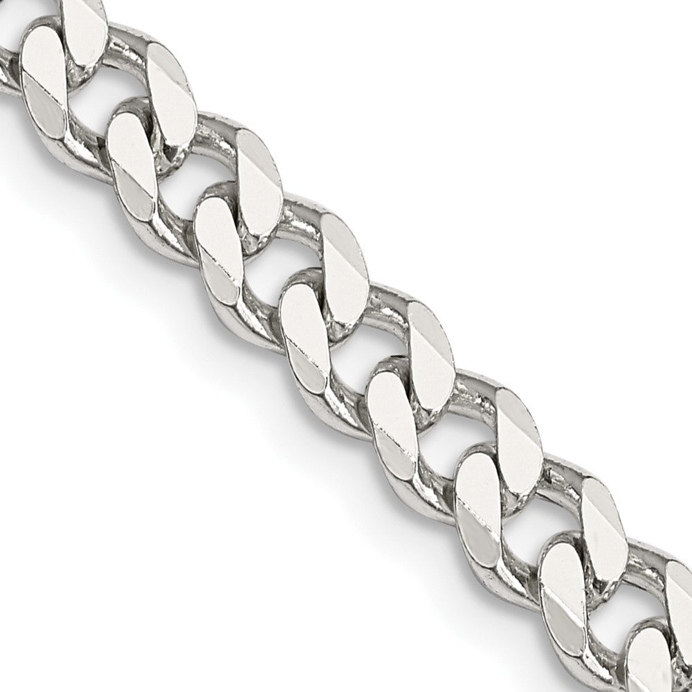 36 Zoll Sterlingsilber 5.7mm Panzer Halskette