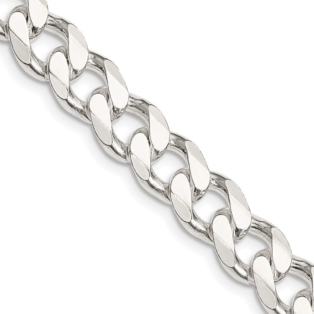 30 Zoll Sterlingsilber 9.3mm Panzer Halskette
