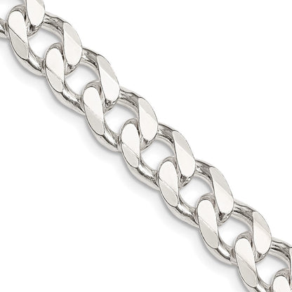 30 Zoll Sterlingsilber 9.3mm Panzer Halskette