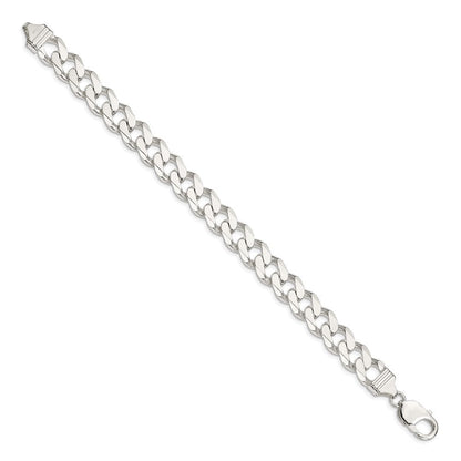 Sterlingsilber 11mm Panzer Gliederarmband