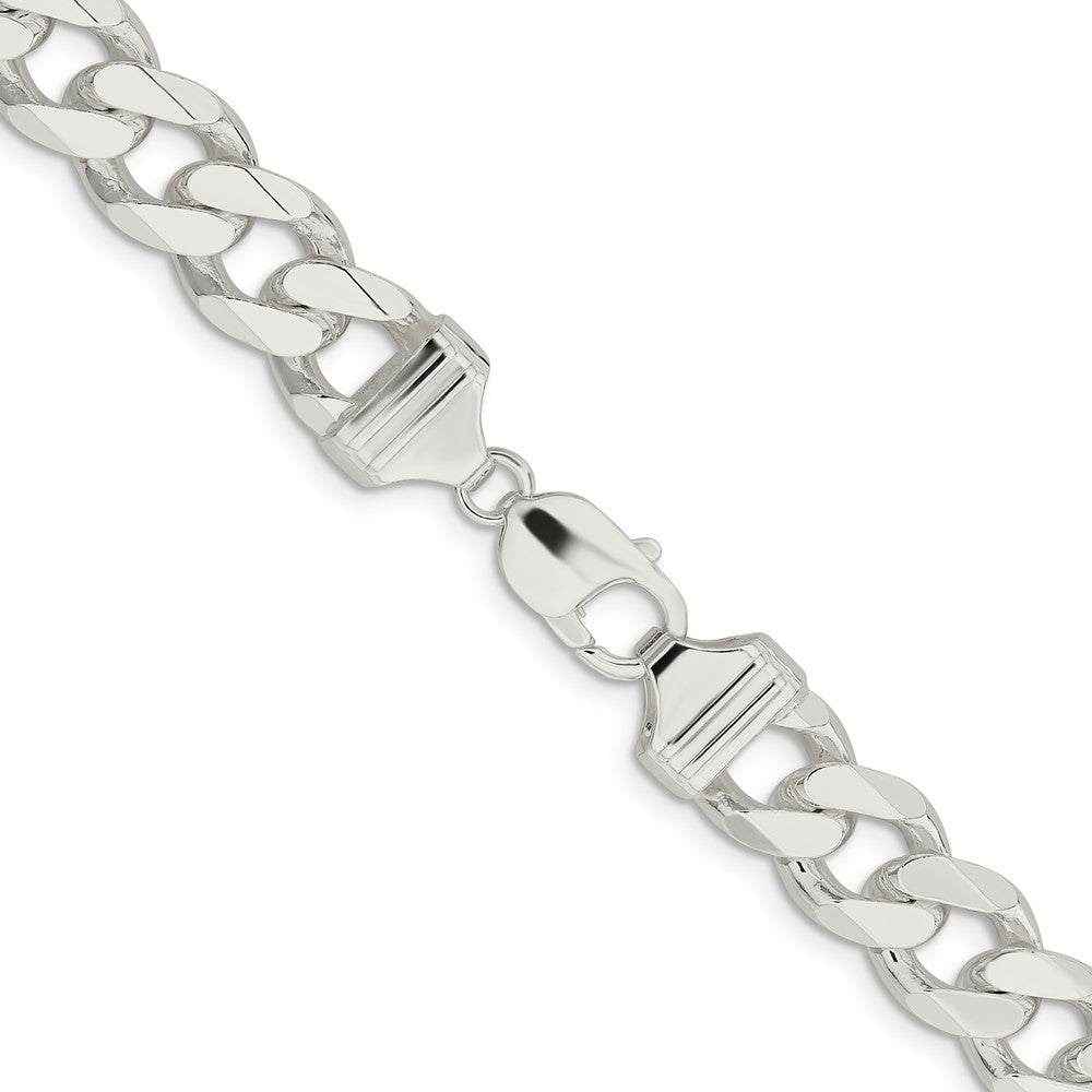 28 Zoll Sterlingsilber 13mm Panzer Halskette