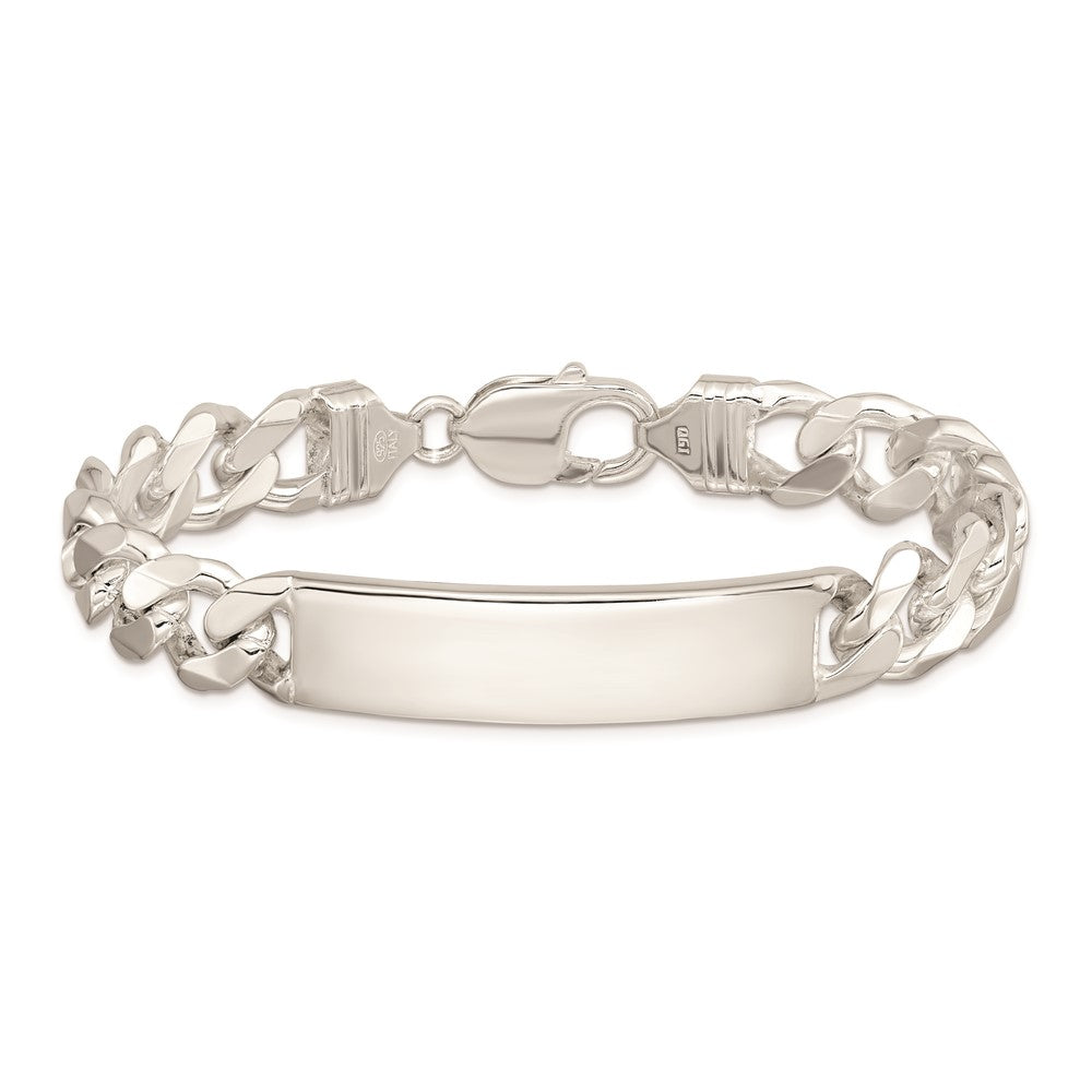 8 Zoll Sterlingsilber Panzer Glieder Id Armband