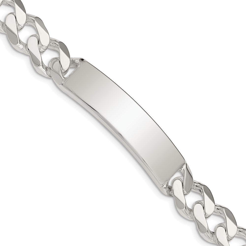 8 Zoll Sterlingsilber Panzer Glieder Id Armband