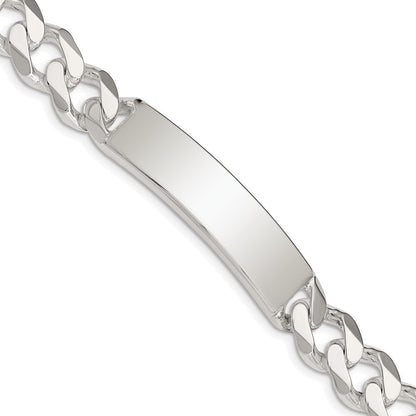 8 Zoll Sterlingsilber Panzer Glieder Id Armband