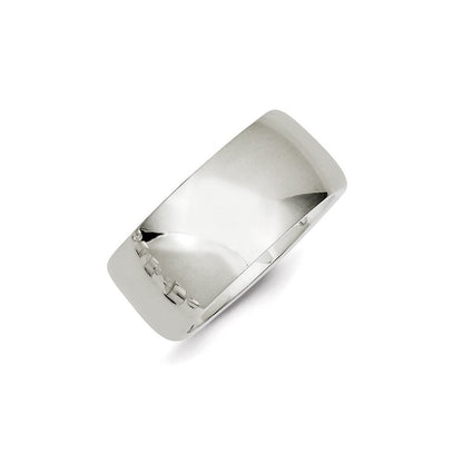 Sterlingsilber 10mm Komfort-Passform Größe 9 Ring