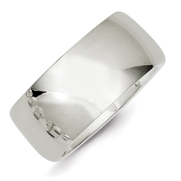 Sterlingsilber 10mm Komfort-Passform Größe 5.5 Ring