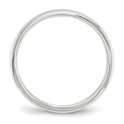 Sterlingsilber 2mm Komfort-Passform Größe 7.5 Ring
