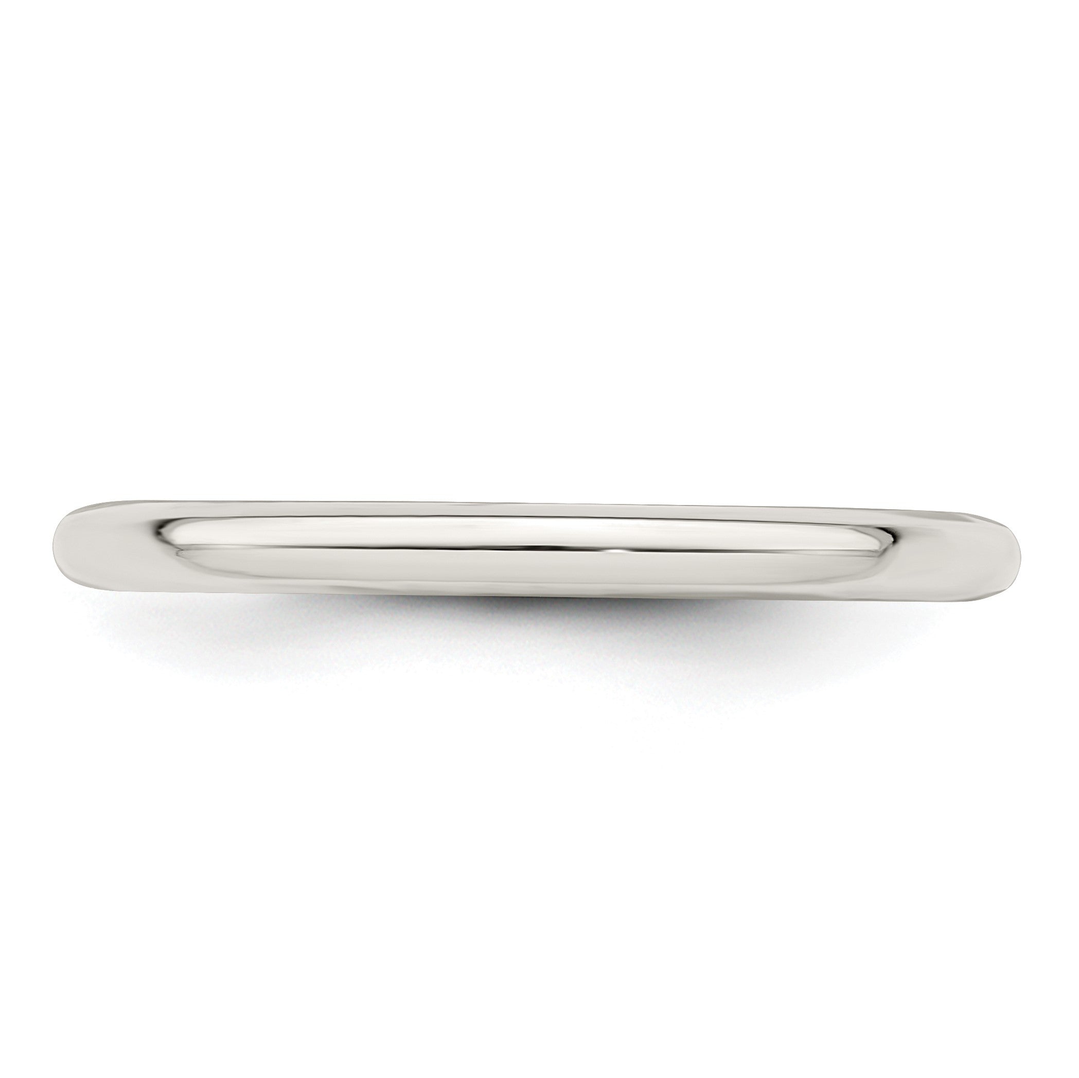 Sterlingsilber 2mm Komfort-Passform Größe 9.5 Ring