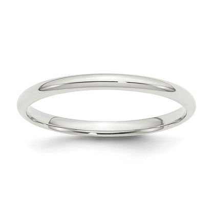 Sterlingsilber 2mm Komfort-Passform Größe 9.5 Ring