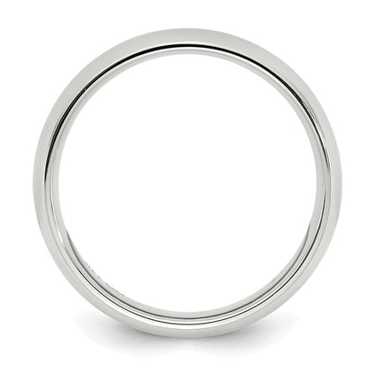 Sterlingsilber 3mm Komfort-Passform Größe 12 Ring